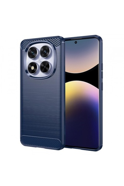 Stef's Cat Carcasă pentru Xiaomi Poco X7 / Note 14 Pro 5G, Carbon, Albastră