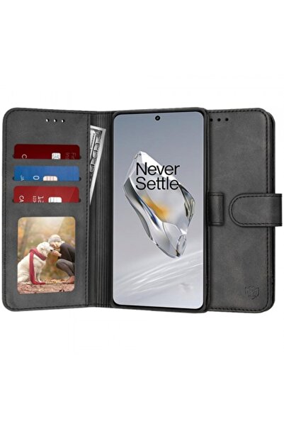 Stef's Cat Θήκη ημερολογίου OnePlus 12 - Μαύρη