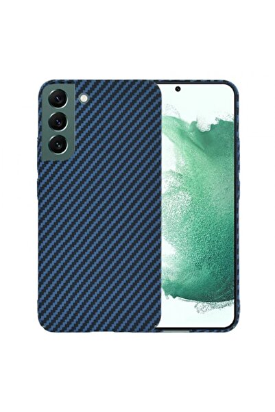 Stef's Cat Калъф за Samsung Galaxy S22+ 5G S906, Карбонитова Фибро Обвивка, Т...