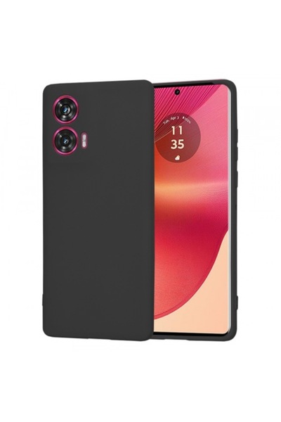 Stef's Cat Case for Motorola Edge 50 Fusion, SoftFlex, Black