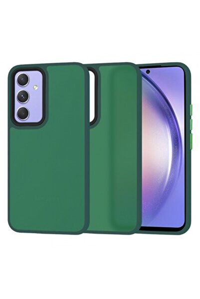 Stef's Cat Калъф за Samsung Galaxy A54 A546, HaloFrost, Зелен