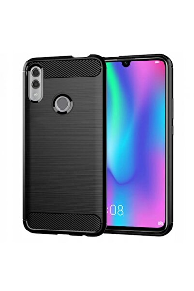 Stef's Cat Carcasă pentru Huawei P Smart (2019) / Honor 10 Lite, Carbon, Negru