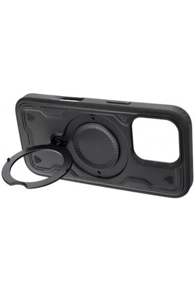 Stef's Cat Carcasă pentru Apple iPhone 16e, Frost Armor, Negru