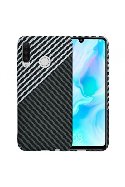 Stef's Cat Husă pentru Huawei P30 lite New Edition / P30 lite, Carbonite Fibe...