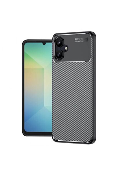 Stef's Cat Carcasă de telefon pentru Samsung Galaxy A06 A065, fibră de carbon...