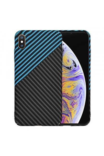 Stef's Cat Θήκη για Apple iPhone XS Max, Carbonite FiberShell, Μπλε