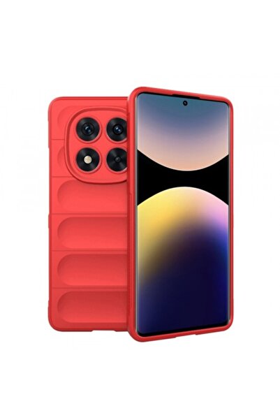 Stef's Cat Case for Xiaomi Poco X7 / Note 14 Pro 5G, Magic Shield, Red