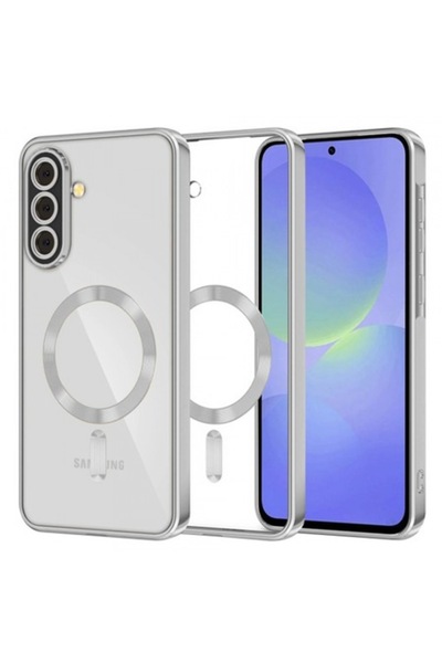 Stef's Cat Husă MagSafe pentru Samsung Galaxy A56 A566 / A36 A366, Cristal Lu...