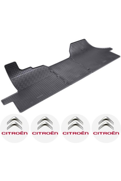 Rigum Set covorașe din cauciuc pentru Citroen Jumper II (2006–prezent) cu 4 a...