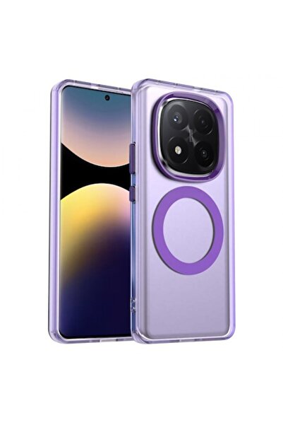 Stef's Cat Θήκη MagSafe για Xiaomi Redmi Note 14 Pro+ 5G, CandyCase, Μωβ