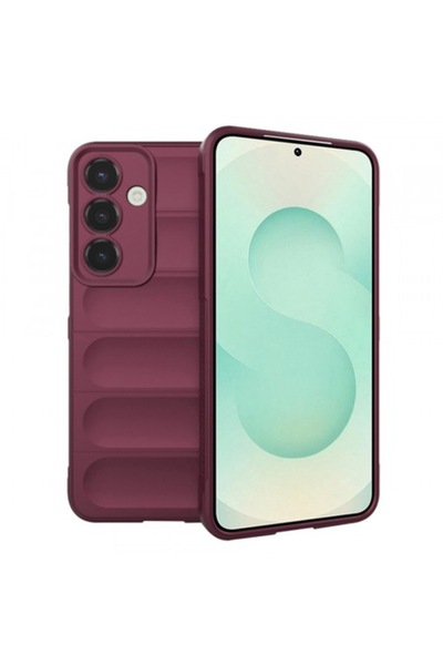 Stef's Cat Θήκη για Samsung Galaxy S25+ S936, Magic Shield, Μπορντό