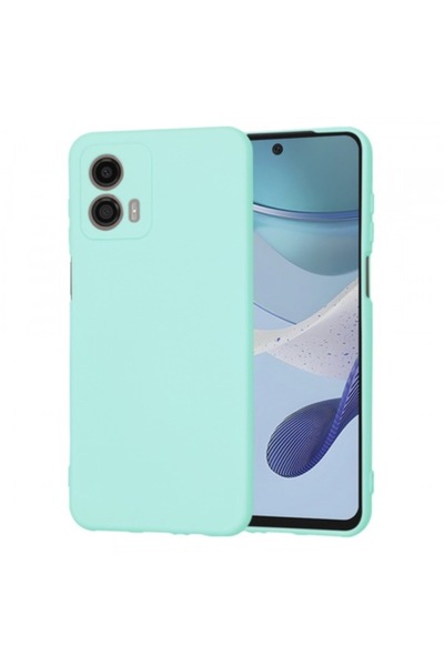 Stef's Cat Husă de telefon pentru Motorola Moto G53, SoftFlex, turcoaz