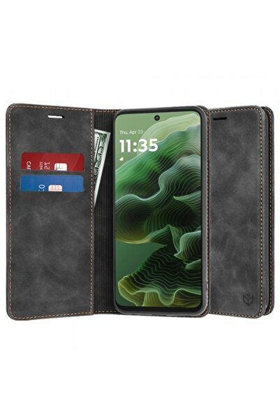 Stef's Cat Husă pentru Motorola Moto G35, Confy, Neagră