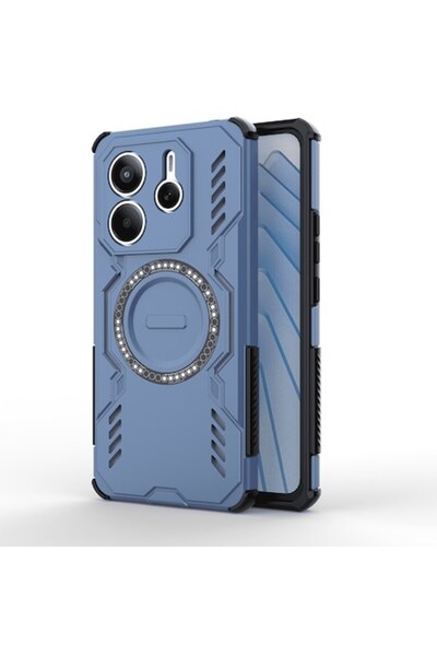 Stef's Cat Θήκη τηλεφώνου ArmorMag, πολυανθρακικό, μπλε, για Xiaomi Redmi Not...