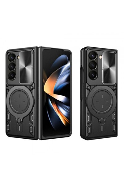 Stef's Cat Husă Samsung Galaxy Z Fold5 (F946), Techsuit CamGuard Pro, Neagră