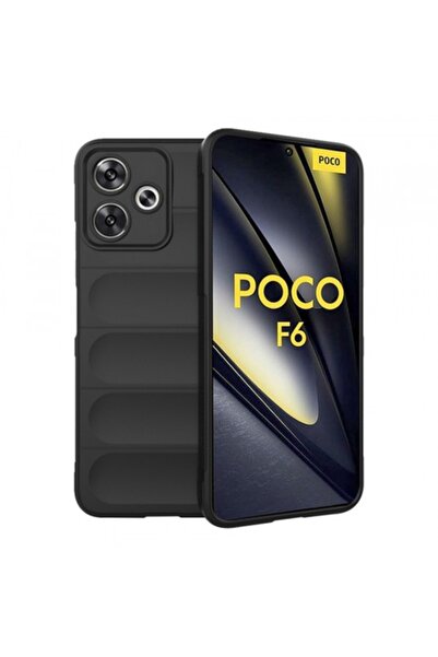 Stef's Cat Husă pentru Xiaomi Poco F6, Magic Shield, Neagră