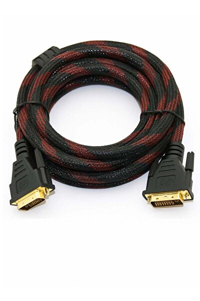 FUJISHKA كابل DVI إلى DVI 24+1 بطول 3 أمتار - نقل فيديو عالي الدقة، متوافق مع...