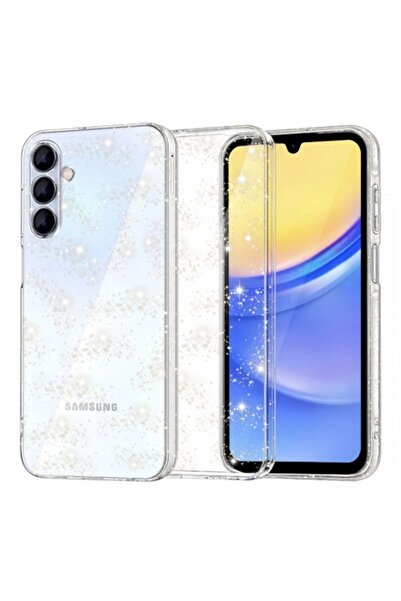 Stef's Cat Θήκη για Samsung Galaxy A15 5G A156 / A15 A155, με αστραφτερό δέρμ...
