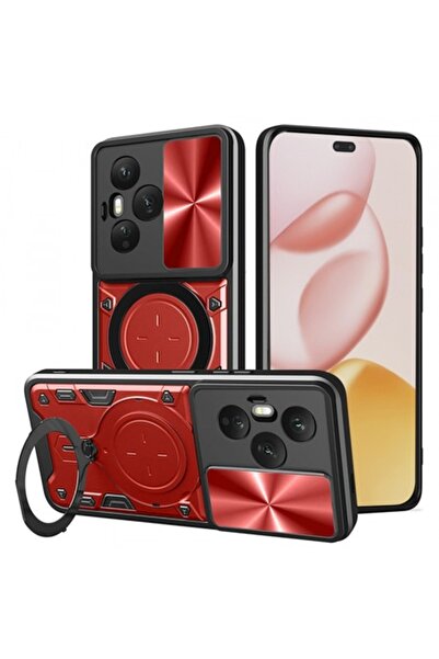 Stef's Cat Θήκη για Honor 400 Pro, CamGuard Pro, Κόκκινη