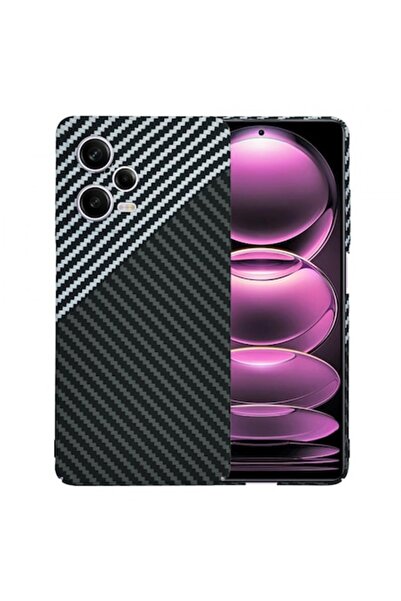 Stef's Cat Carcasă pentru Xiaomi Redmi Note 12 Pro 5G, Carbonite FiberShell, Gri