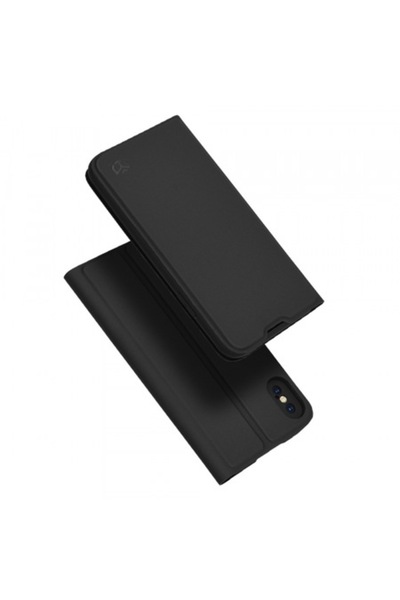 Stef's Cat Θήκη για Apple iPhone XS / X, Magskin Book, Μαύρη