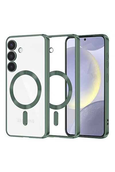 Stef's Cat Carcasă MagSafe pentru Samsung Galaxy S24+ S926, Cristal Luxos, Ve...