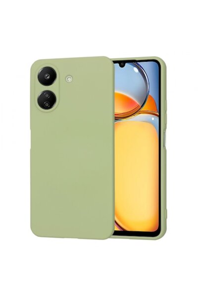 Stef's Cat Θήκη για Xiaomi Poco C65 / Redmi 13C, SoftFlex, Ανοιχτό Πράσινο