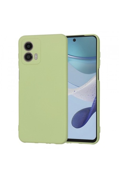 Stef's Cat Husă pentru Motorola Moto G53, SoftFlex, Verde Deschis