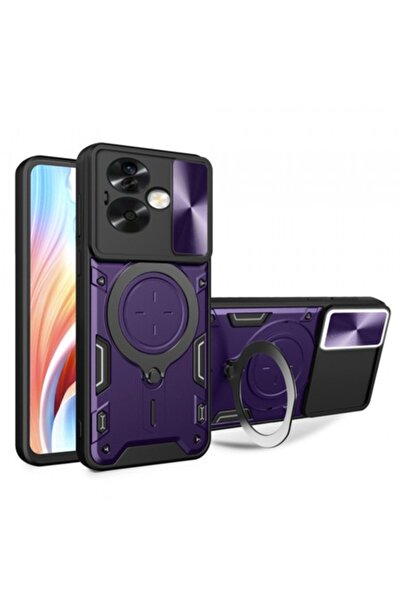 Stef's Cat Carcasă pentru OnePlus Nord N30 SE / Oppo A79, CamGuard Pro, Violet