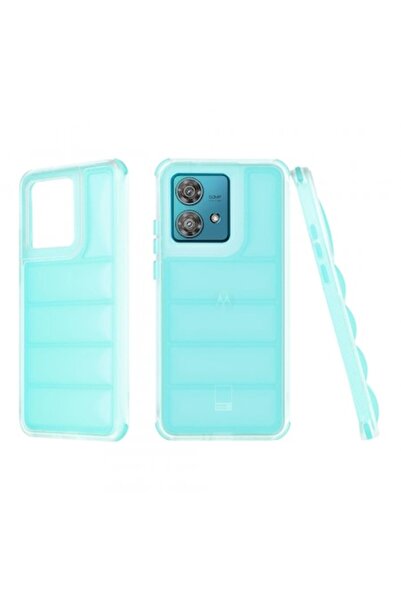 Stef's Cat Θήκη για Motorola Edge 40 Neo, Wave Shield, Τυρκουάζ