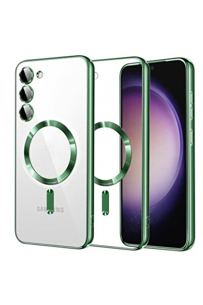 Stef's Cat Carcasă MagSafe pentru Samsung Galaxy S23 S911, Cristal Luxos, Ver...