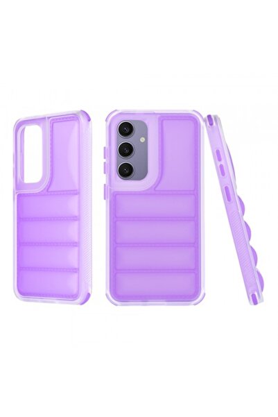 Stef's Cat Carcasă pentru Samsung Galaxy S24+ S926, Wave Shield, violet