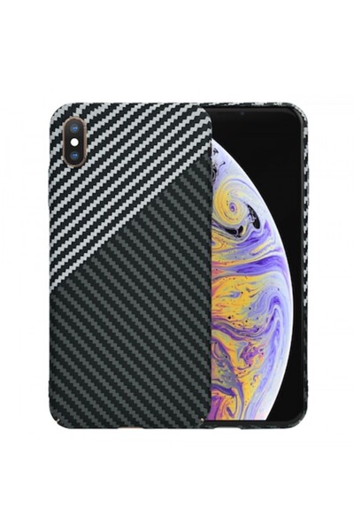 Stef's Cat Θήκη Apple iPhone XS Max Carbonite FiberShell, γκρι