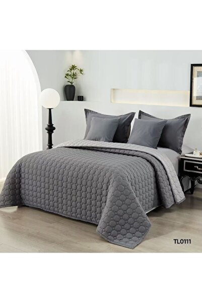 ShinyFlower Cotton Comforter Set for Single Bed 4-Piece Compressed Quilt Soft Microfiber Fabric 220 x 160 cm