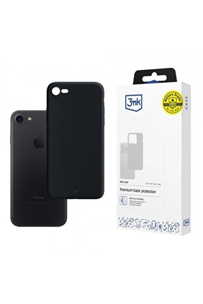 Stef's Cat Калъф за Apple iPhone SE (2022) / SE (2020) / 8, 3MK матов, черен