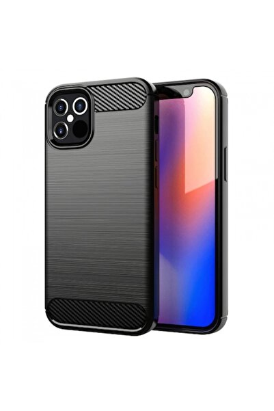Stef's Cat Carcasă pentru Apple iPhone 12 / 12 Pro, Carbon, Negru