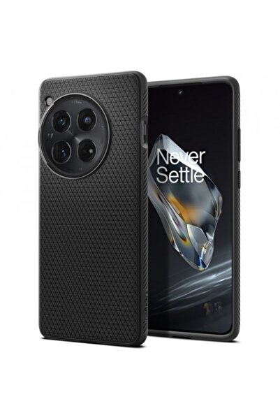 Spigen Case for OnePlus 12, Liquid Air, Black ACS07375