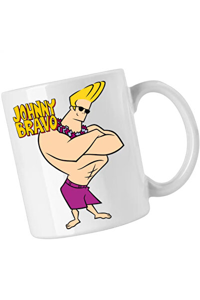 OEM Johnny Bravo Hawaii Beach Fitness Mug