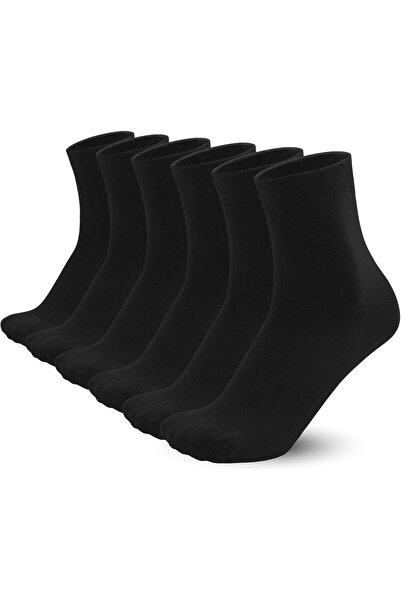 Generic Socks, Pure White Casual Cotton Sports Socks — 5-Pair Unisex Set