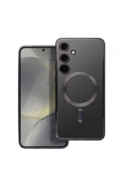 Stef's Cat Carcasă MagSafe pentru Samsung Galaxy S24 S921, Electro Mag, Neagră