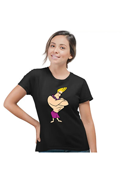 OEM Γυναικείο T-shirt Johnny Bravo Hawaii Beach Fitness