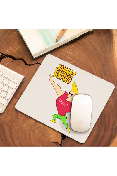 OEM Mousepad Johnny Bravo Ouch! Fitness athlete