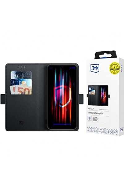 3MK Carcasă pentru Samsung Galaxy A16 5G A166 / A16 4G A165, 3MK, Portofel, Negru