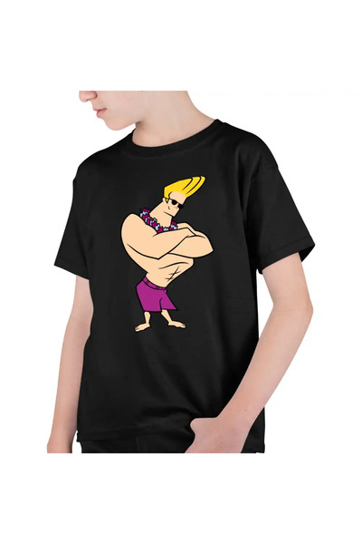 OEM Tricou Copii Baieti Johnny Bravo Hawaii Plaja Fitness