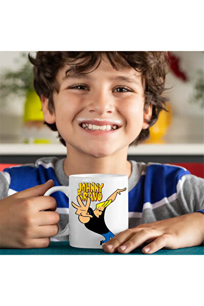 OEM Johnny Bravo Mug Cartoon Network Cartoons