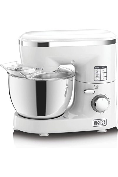 Generic BLACK+DECKER Stand Mixer SM1000-B5, 1000W, 4L, Stainless Steel Bowl, 6 Speeds