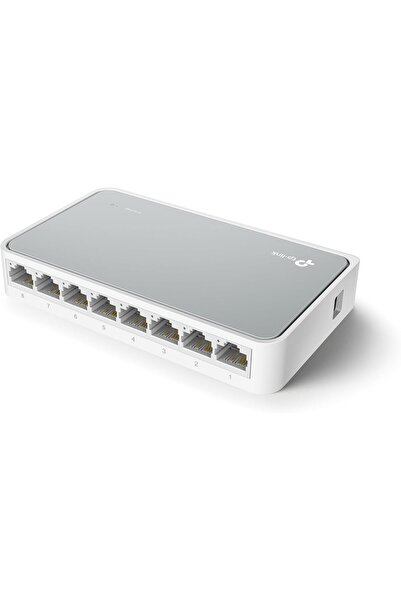 TP-LINK TL-SF1008D مفتاح سطح مكتب إيثرنت سريع 10/100 ميجابت في الثانية بـ 8 منافذ