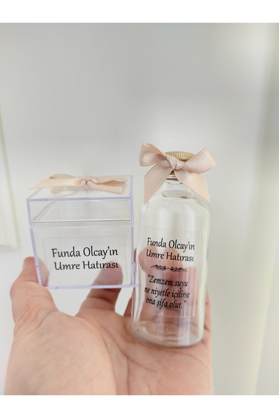 Rüya Zemzem Şişesi ve Hurma Kabı 10 lu set