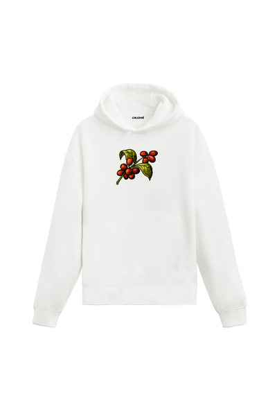 Colermi هودي مينيمال بتصميم فاكهة القهوة