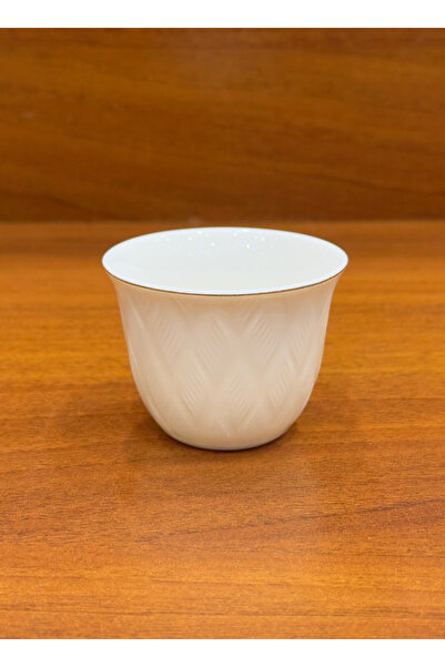 ALQANNAS 12-piece porcelain gold-lined coffee cups, elegant and high quality